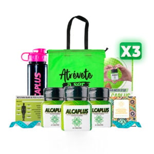 PASTILLAS ALCAPLUS – KIT X 3