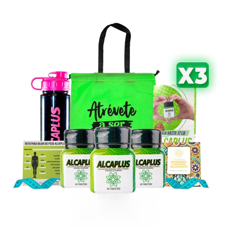 PASTILLAS ALCAPLUS – KIT X 3
