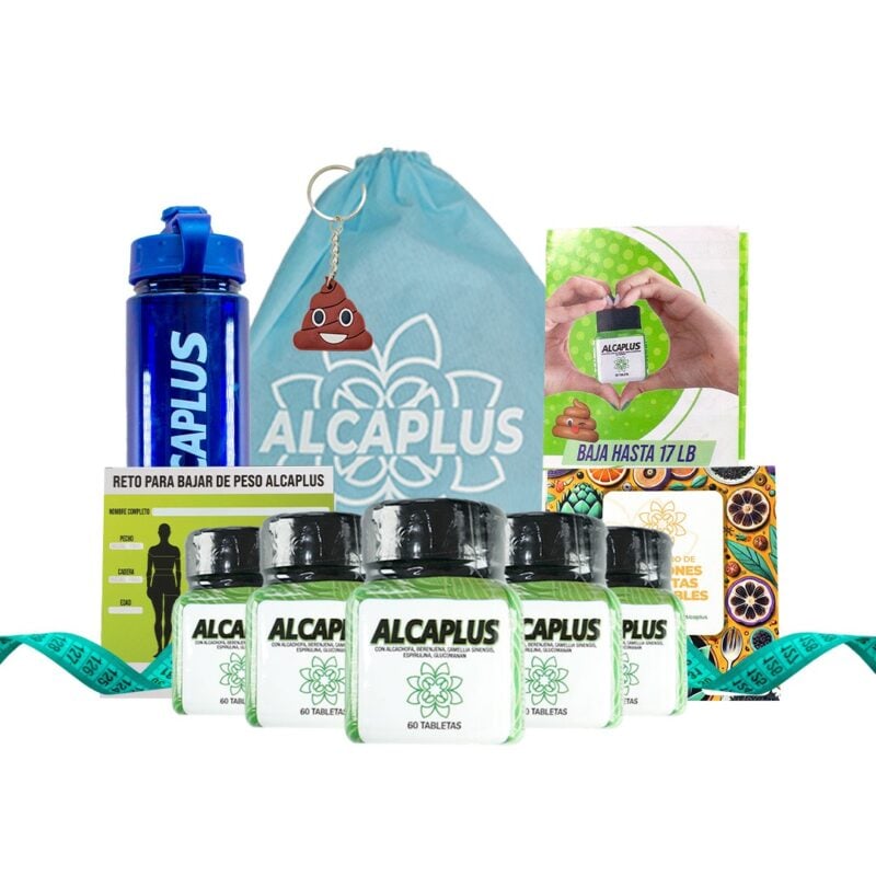PASTILLAS ALCAPLUS – KIT X 5