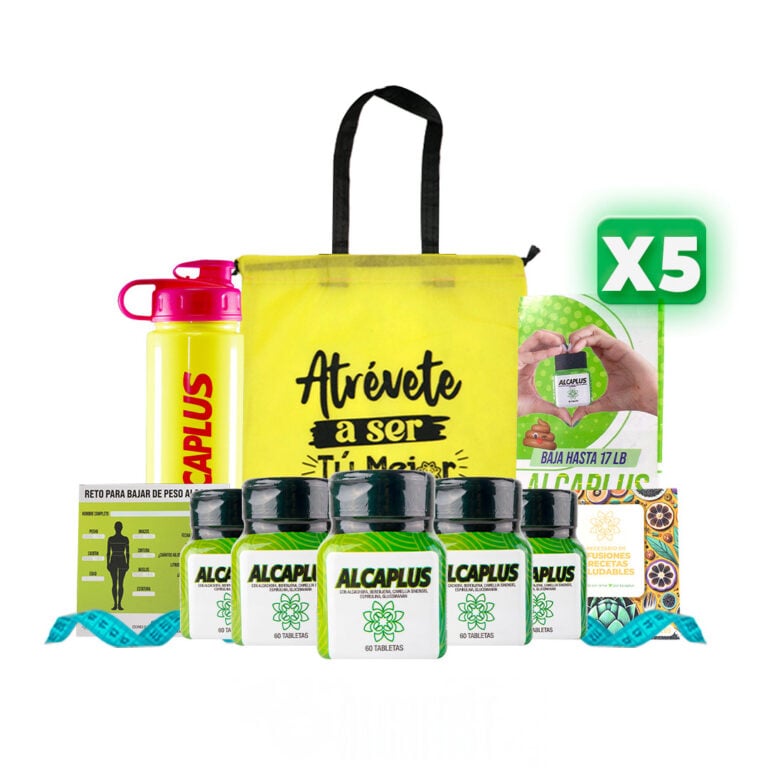 PASTILLAS ALCAPLUS – KIT X 5