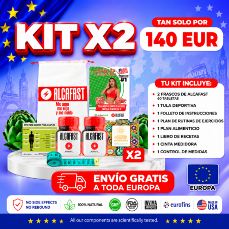 Kit x2 Fast Duo Alcafast