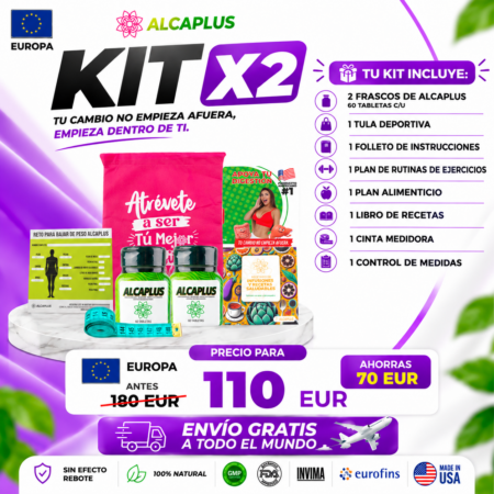 Kit x2 Alcaplus