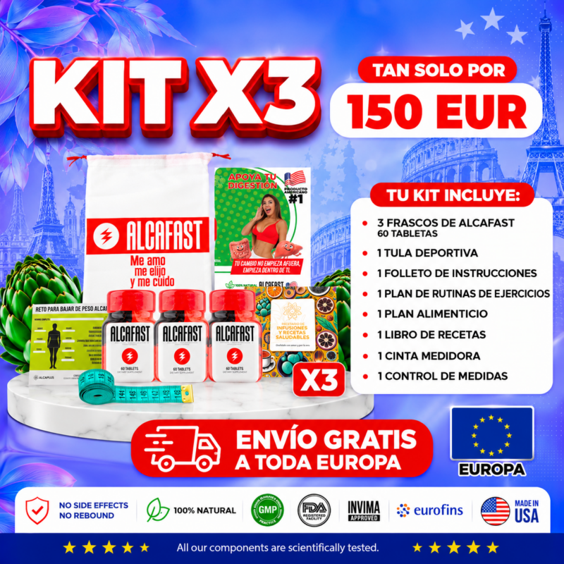 Kit x3 Fast Pro Alcafast