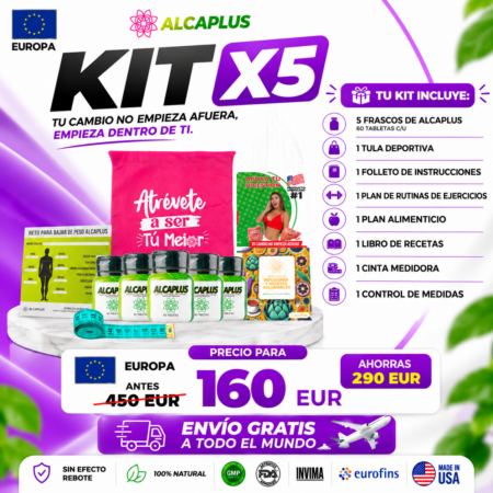 Kit x5 Alcaplus