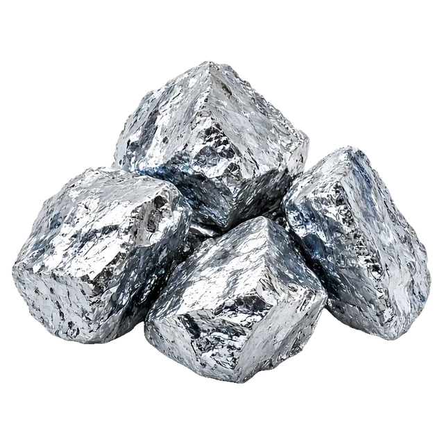 Cromo en estado mineral
